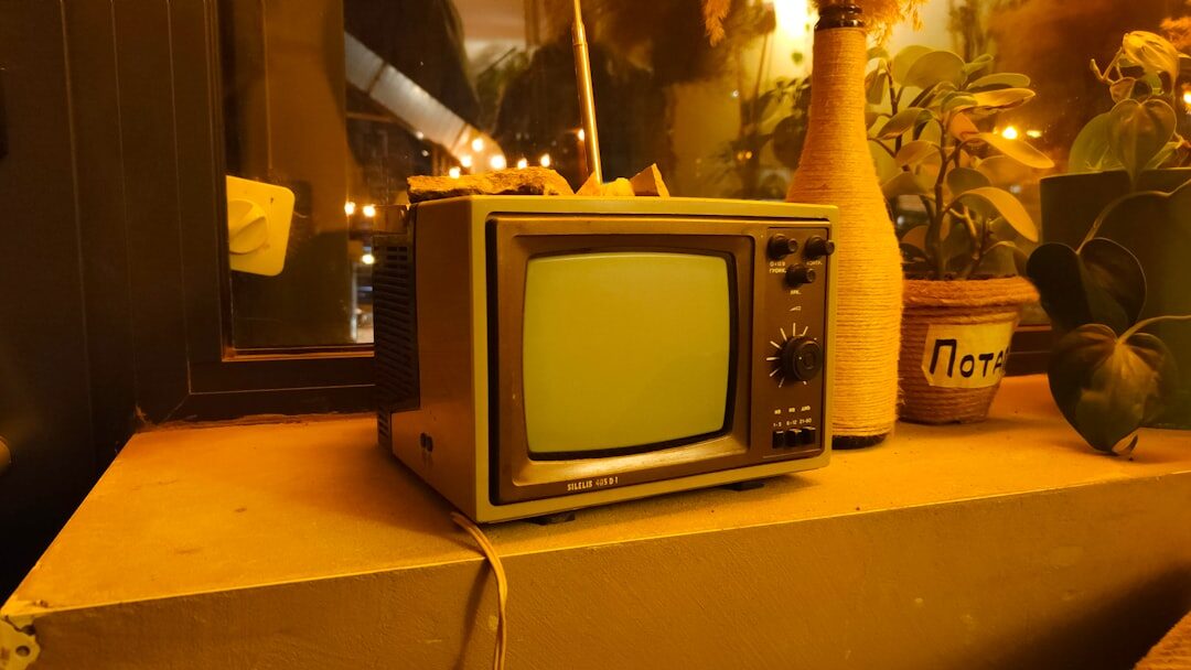vintage french television