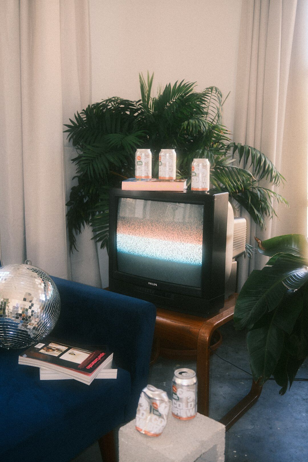 vintage television set