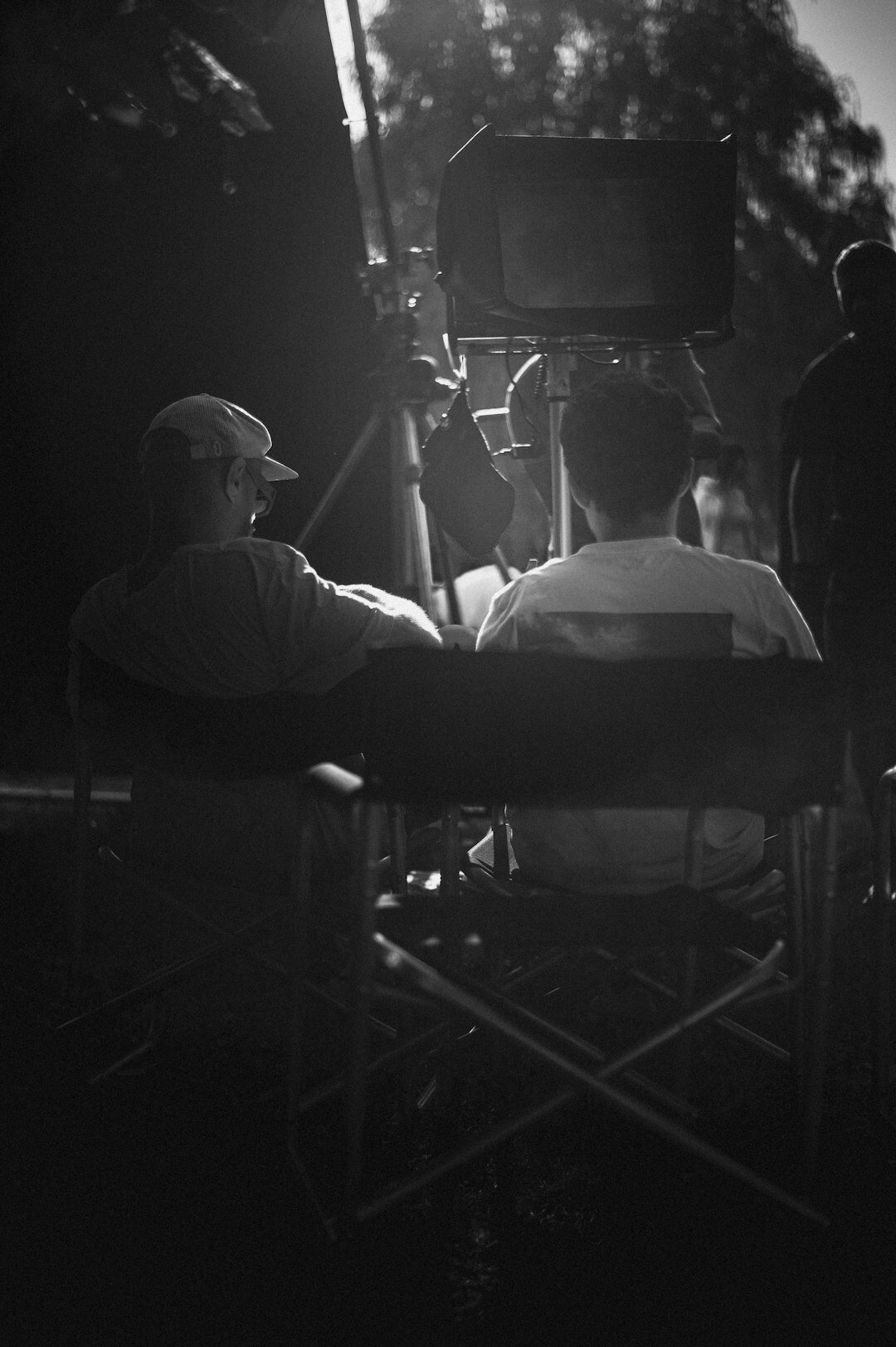classic tv actor on set